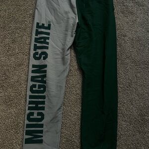 Michigan State Two-Tone Sweatpants